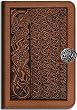 Celtic Swirl Embossed Leather Journal