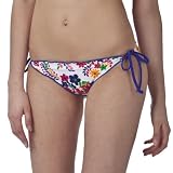 Xhilaration® Juniors Floral Embroidered Side Tie Swim Bottom - Multicolor