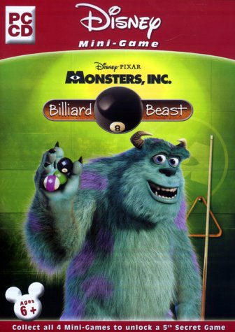 Childrens Toyshop  Video Games : Disney/Pixar's Monsters, Inc: Billiard Beast Mini Game