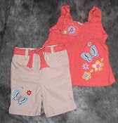 Young Hearts Infant Girl Coral (12mo.) (12 Months)
