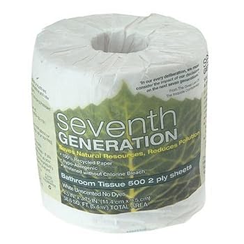 Set A Shopping Price Drop Alert For Seventh Generation Bathroom Tissue, 2-Ply Sheets, 500-Sheet Rolls (Pack of 48)