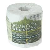 Seventh Generation Bathroom Tissue, 2-Ply Sheets, 500-Sheet Rolls (Pack of 48) ~ Seventh Generation