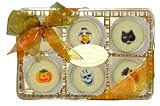 Halloween Themed Belgian Chocolate Dipped Oreos - White Chocolate