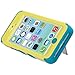 One Tough Shield ® Hybrid 3-Layer Kick-Stand Case (Yellow/Teal) for Apple iPhone 5C - (Softball Green)