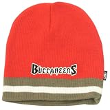 Tampa Bay Buccaneers Fashion Stripe Winter Knit Beanie - Red