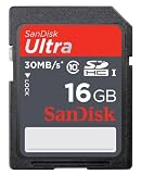 SanDisk Ultra 16GB SDHC Flash Memory Card SDSDH-016G-U46