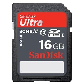 SanDisk - Carte M�moire SDHC - Ultra - 15Mo/s - Classe 4 - 16 Go