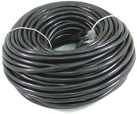 Cable N Wireless Black 150FT CAT5 CAT5e RJ45 PATCH ETHERNET NETWORK CABLE For PC, Mac, Laptop, PS2, PS3, XBox, and XBox 360 to hook up on high speed internet from DSL or Cable internet.