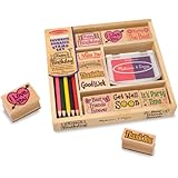 Melissa & Doug Favorite Phrases Stamp Set