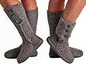 EyeCatchShoes - Ladies Winter Warm Snugg Cardy Knitted Boot