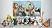 Dreamworks Deluxe Mini Toy Figure Playset of 12 with characters from Madagascar, Shrek and Kung Fu Panda!