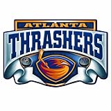 NHL Atlanta Thrashers 11-by-17 inch "Scroll" Wood Sign