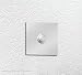 new design Edelstahl Klingelplatte quadratisch