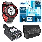 Garmin Forerunner 220 Black/Red Deluxe Bundle with Heart Rate Monitor