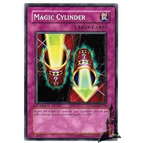 YuGiOh 5D's Spellcaster's Command Structure Deck Single Card Magic Cylinder SDSC-EN038 Common