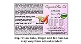 Carrot Seed Oil - Organic - For Skin - For Hair- Pure - Natural -4 oz- Extra Virgin - Cold Pressed - Premium Pharmaceutical Grade
