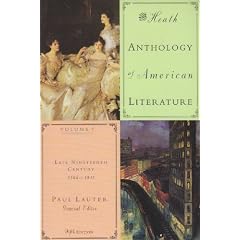 Lauter's Anthology of American Literature: Volumes C, D, E