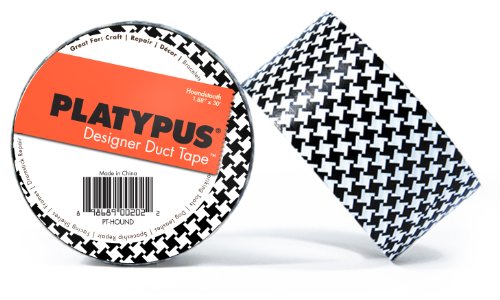 Platypus Designer Duct Tape, Modern Houndstooth