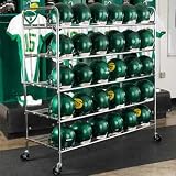 (Price/EA)Pro Down Football Helmet Cart