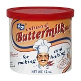 Saco Powdered Buttermilk, 12-Ounce Cans (Pack of 6)