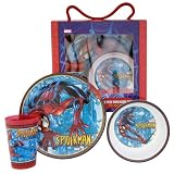 Zak Designs Spider-Man Tableware Collection
