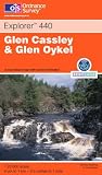 Glen Cassley and Glen Oykel (Explorer Maps)
