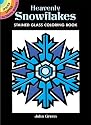 Heavenly Snowflakes Stained Glass Coloring Book (Dover Little Activity Books)