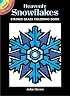 Heavenly Snowflakes Stained Glass Coloring Book (Dover Little Activity Books)