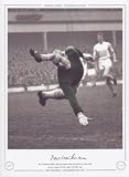 Bert Trautmann Man City in action V West Ham 1959 - Signed Limited Edition