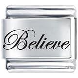 Pugster Believe Italian Charm Bracelet