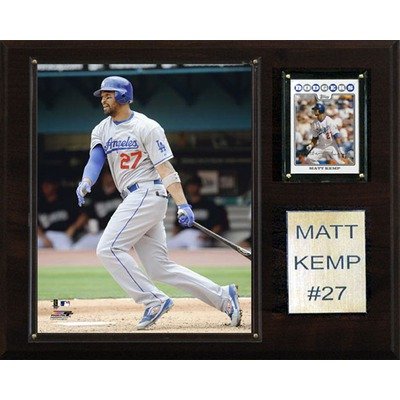 MLB Los Angeles Dodgers Matt Kemp Player Plaque