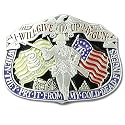 Pry it From My Cold Dead Fingers Pewter Belt Buckle