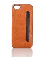 Piquadro Funda Signo iPhone 5/5S (Naranja / Marrón)