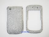 Premium Sparkling Silver Full Diamond Case for Blackberry Curve 8520/8530