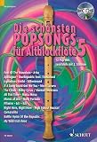 Produkt-Bild: - 	 Die sch&ouml;nsten Popsongs f&uuml;r Altblockfl&ouml;te Band 5 (+CD) inkl. praktischem Bleistift - 12 cool arrangierte und garantiert einfach zu spielende Pop-Hits u.a. mit PFLASTER (Ich+Ich) und FOOT OF THE MOUNTAIN (A-ha) f&uuml;r 1-2 Altblockfl&ouml;ten - broschiert - Noten/Sheetmusic