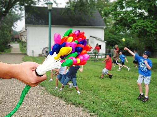 Magic Water Balloons (3 Bunches)- 111 Self Sealing Water Balloon + Free Refill Pack- Total 222 Bunch of Water Bombs - Including Hose Attachment Filler- Easily Fills & Ties 100+ Water Balloons per Minute- Perfect for Parties & Summer Game Bonanza- Balloons That Fill At Once- Fills Bigger & Pops Better Bunch O Balloons