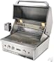 Capital Cooking PSQ30ZRBI-L 30" Built-In BBQ Grill - Rotisserie, Lights, 1 Stainless Steel Burner, 1 Infrared-Zone Burner - L.P. Gas