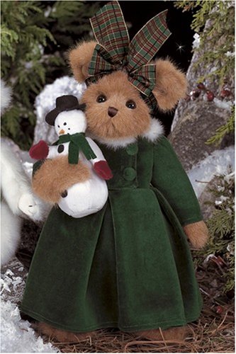 515B8IJBLwL Crystal and Frosty 14 Christmas Bearington Bear Dressed Teddy Bear Stuffed Animal Gift