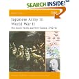 Japanese Army in World War II: The South Pacific and New Guinea, 1942-43 (Battle Orders) by Gordon Rottman