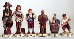 Pirates Chessmen- 3 1/2" King