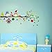 Christmas Monkey and Owls - Christmas Owl Wall Decal Nursery Wall Decal