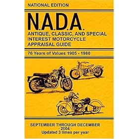 Nada Antique Motorcycle and Appraisal Guide by