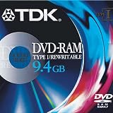Cheap TDK DVD-RAM Media 9.4GB 94dy1aax Type1 for Pc Use (1-Pack)