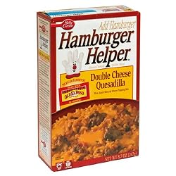 Hamburger Helper Double Cheese Quesadilla, 8.7-Ounce Boxes (Pack of 12)