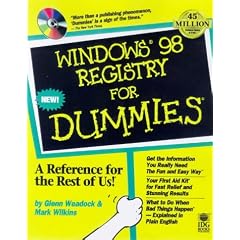 Windows 98 Registry for Dummies