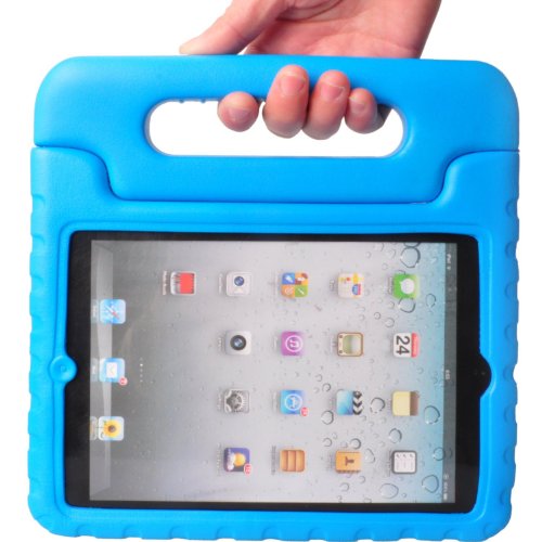 Amazon.com: TRAVELLOR Ipad Mini Shockproof Case Light Weight Kids Case Super Protection Cover Handle Stand Case for Kids Children for Apple Ipad Mini(5 Th Generation) (Blue, iPad Mini): Computers & Accessories