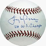Tony LaRussa Autographed MLB Baseball with '06 W.S. Champs Inscription