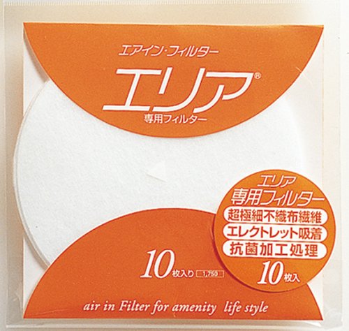 ブレスト 給気口用フィルター・エリア 専用交換フィルター10枚入 EF10