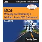 Click here to buy MCSA MCSE Managing and Maintaining a Windows Server 2003 Environment Training Guide (Exam... by  Lee Scales.
