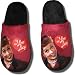 Search : I Love Lucy Red/Black scuff slipper